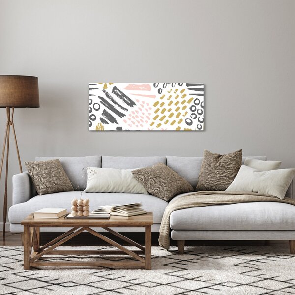 Slika - Apstraktni potezi (120x50 cm)