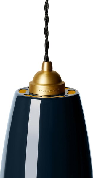 Viseće Svjetiljka Anglepoise, Original 1227 Brass Midi, prigušiv, Plava, Dnevna soba, Metal, Dizajn