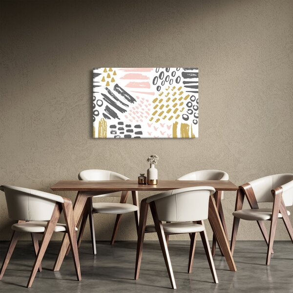 Slika - Apstraktni potezi (90x60 cm)