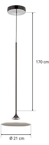 Viseće Svjetiljka Artemide, Orsa 21, Providna, Dnevna soba, Plastika, Dizajn