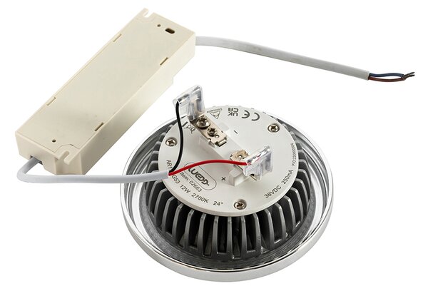 G53 Prigušiva LED žarulja AR111 12W 600lm 2700K