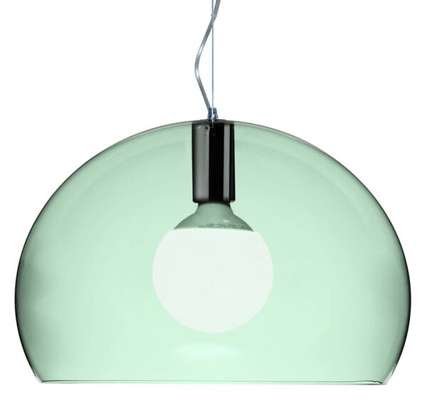 Viseće Svjetiljka Kartell, Small FL/Y, Zelena, Dnevna soba, Plastika, Dizajn