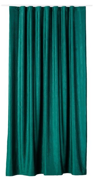 Zelena zavjesa od samta 140x245 cm Roma – Mendola Fabrics