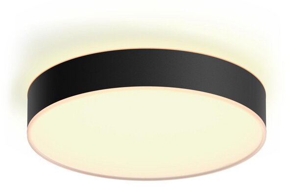 Stropne Svjetiljka Philips Hue, Philips Hue, prigušiv, Crno, Dnevna soba, Metal, Moderan