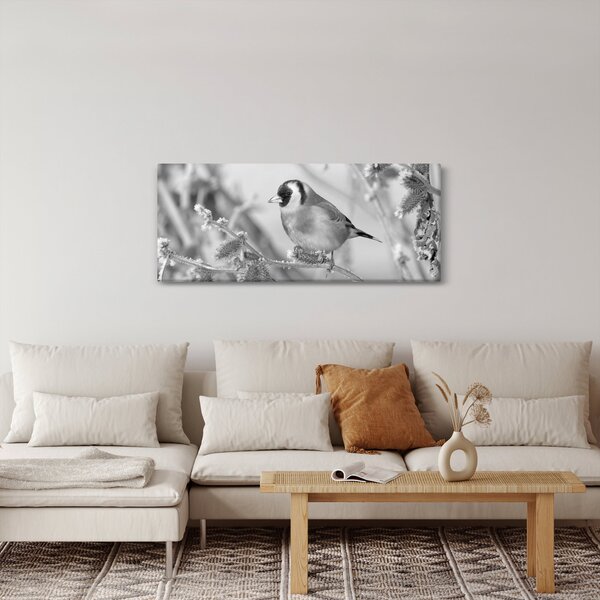 Slika - Ptica zimi (120x50 cm)