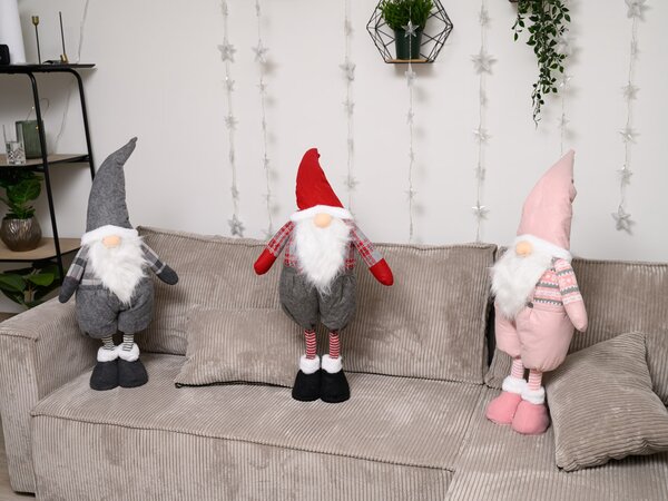 Ukrasni patuljak GNOME 90 cm, crveni