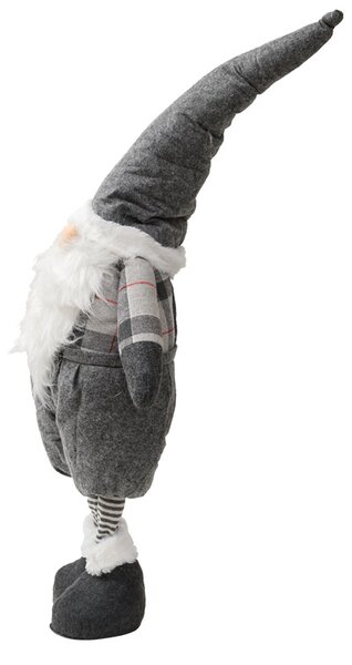 Ukrasni patuljak GNOME 90 cm, sivi