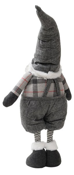 Ukrasni patuljak GNOME 90 cm, sivi