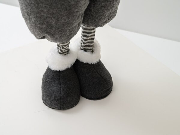 Ukrasni patuljak GNOME 90 cm, sivi