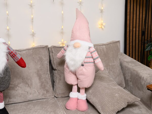 Ukrasni patuljak GNOME 90 cm, ružičasti