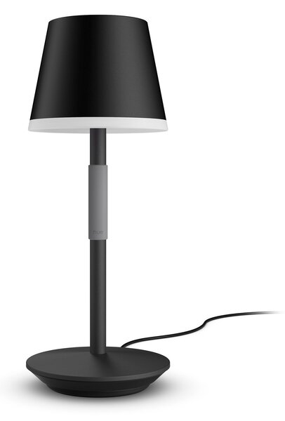 Vanjske Svjetiljka Philips Hue, Hue Go, prigušiv, Crno, Dnevna soba, Metal, Moderan