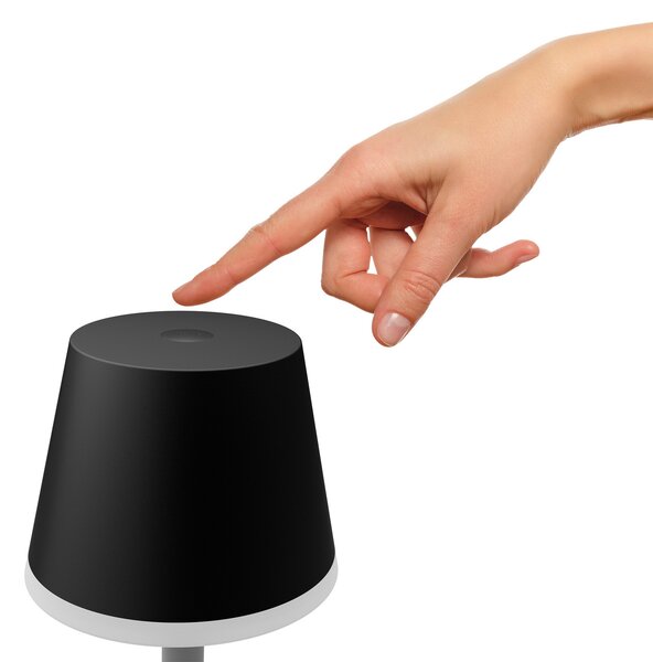 Vanjske Svjetiljka Philips Hue, Hue Go, prigušiv, Crno, Dnevna soba, Metal, Moderan