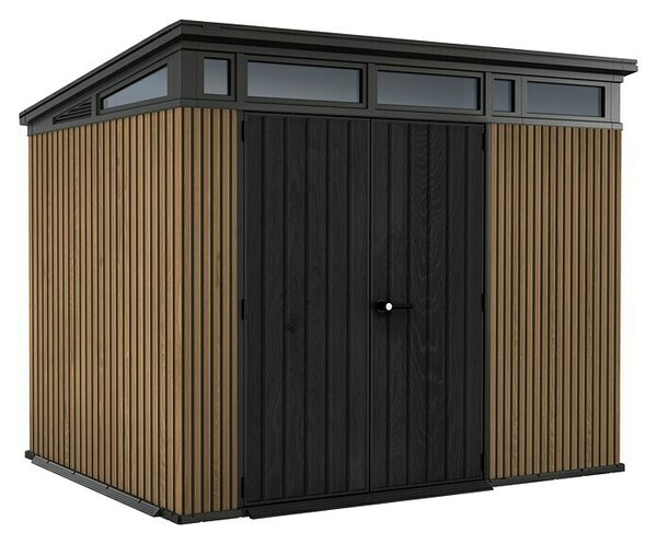 Keter Spremište Signature Venetian Pent 9x7 (Vanjska dimenzija uklj. krovni prevjes (Š x D): 277 x 218 cm, Plastika, 6 m²)