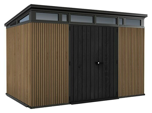 Keter Spremište Signature Venetian Pent 11x7 (Vanjska dimenzija uklj. krovni prevjes (Š x D): 340 x 218 cm, Plastika, 7,4 m²)