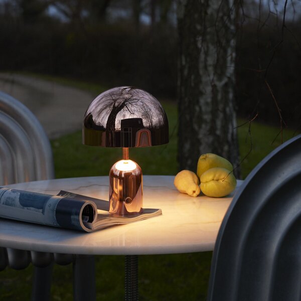 Vanjske Svjetiljka Tom Dixon, BELL PORTABLE, prigušiv, Bakar, Dnevna soba, Plastika, Dizajn