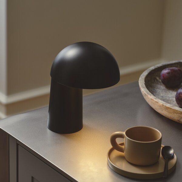 Stolne Lampa DFTP by Nordlux, Faye Portable, prigušiv, Crno, Dnevna soba, Metal, Skandinavski