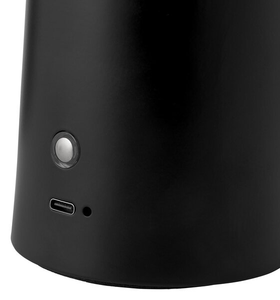 Stolne Lampa DFTP by Nordlux, Faye Portable, prigušiv, Crno, Dnevna soba, Metal, Skandinavski