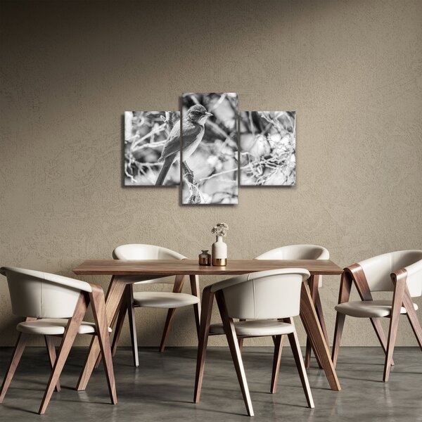 Slika - Plava ptica zimi (90x60 cm)