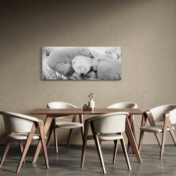 Slika - Polarni medvjedi (120x50 cm)