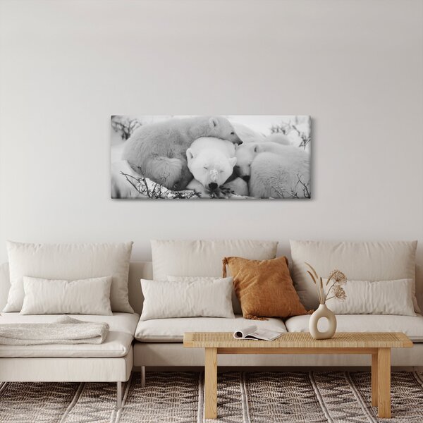 Slika - Polarni medvjedi (120x50 cm)