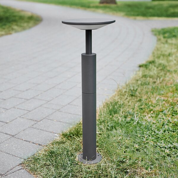 Vanjske Svjetiljka Lucande, Fenia, Crno, Terasa, Aluminij, Moderan