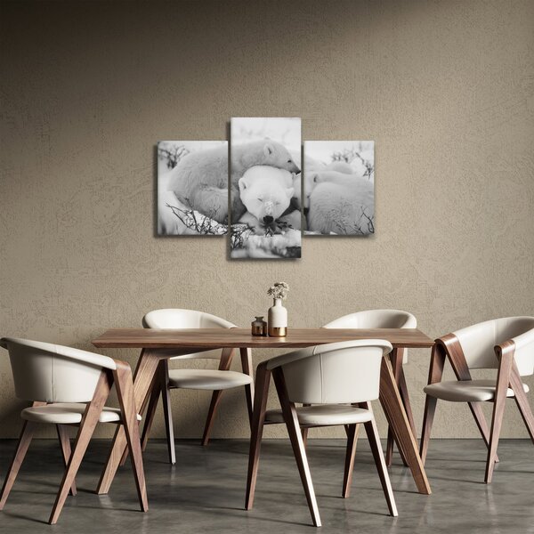 Slika - Polarni medvjedi (90x60 cm)