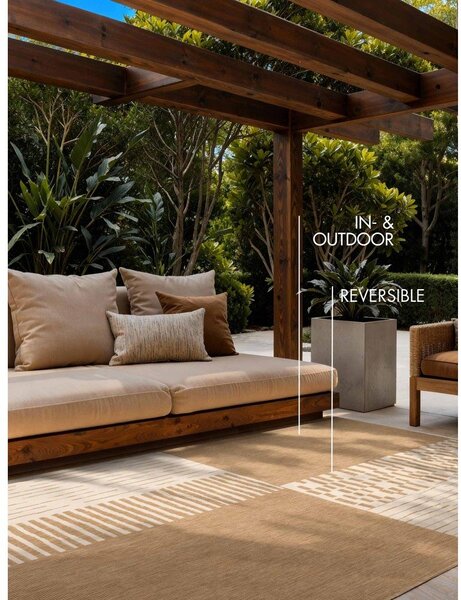 Krem/u prirodnoj boji unutarnji i vanjski tepih 200x300 cm Haringey Acacia – Ted Baker