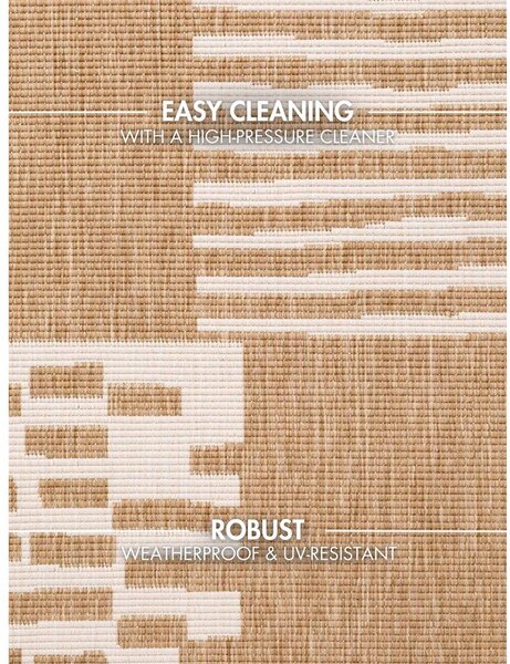 Krem/u prirodnoj boji unutarnji i vanjski tepih 200x300 cm Haringey Acacia – Ted Baker