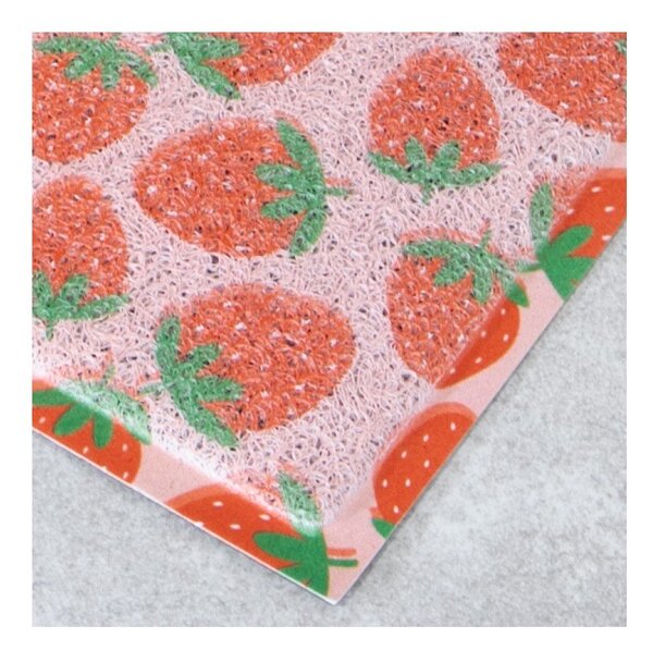Otirač od PVC-a 40x70 cm Pink Strawberry – Artsy Doormats
