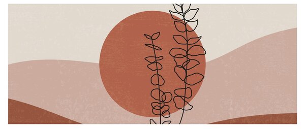 Slika - Boho napušta N⁰1 (120x50 cm)