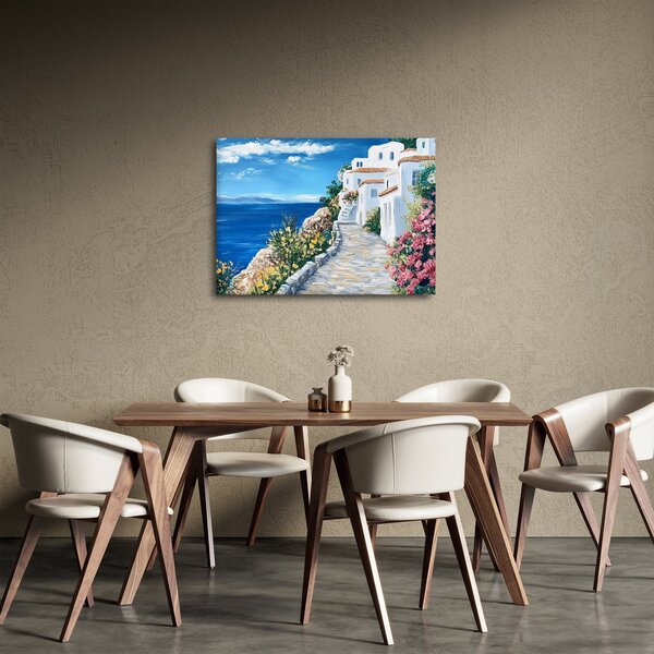 Slika - Uličica uz more (70x50 cm)