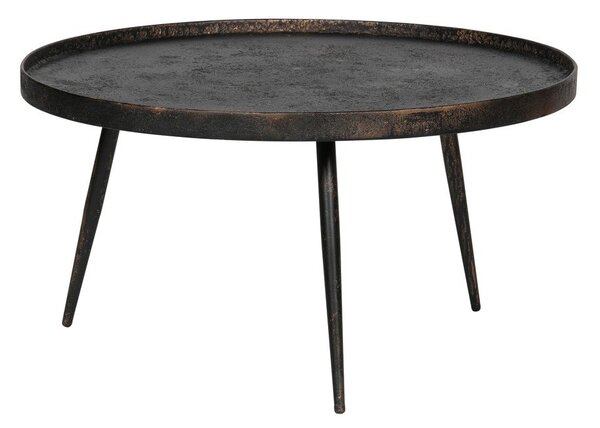 Crni stolić BePureHome Bounds, ø 76 cm