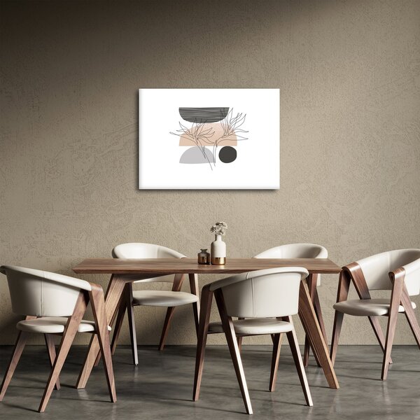 Slika - Crtano cvijeće N⁰2 (70x50 cm)