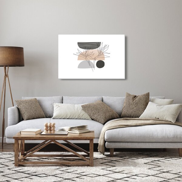 Slika - Crtano cvijeće N⁰2 (90x60 cm)