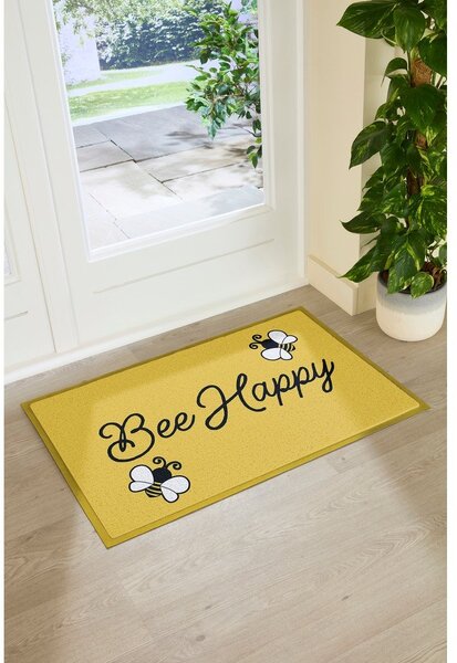 Otirač od PVC-a 60x90 cm Bee Happy – Artsy Doormats