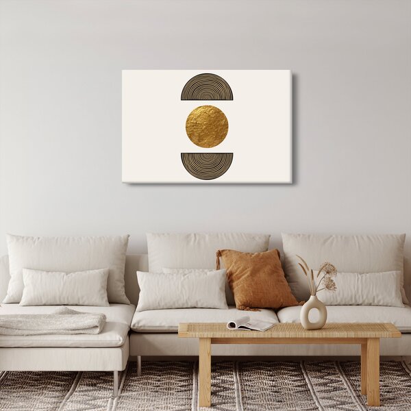 Slika - Zlatni ukras N⁰1 (90x60 cm)