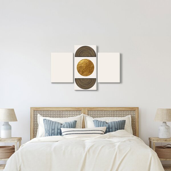 Slika - Zlatni ukras N⁰1 (90x60 cm)