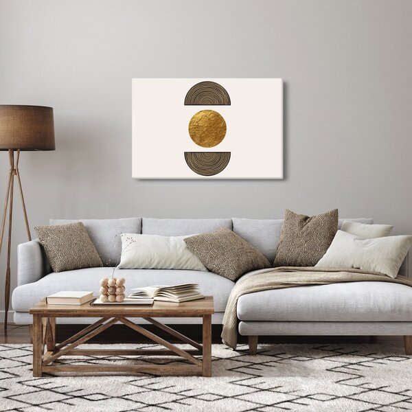 Slika - Zlatni ukras N⁰1 (90x60 cm)