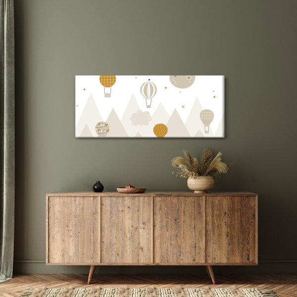 Slika - Leteći baloni (120x50 cm)