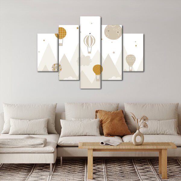 Slika - Leteći baloni (150x105 cm)