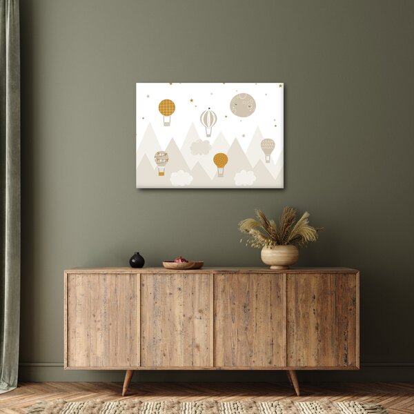 Slika - Leteći baloni (70x50 cm)