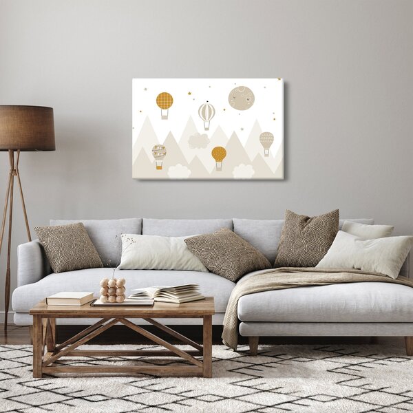 Slika - Leteći baloni (90x60 cm)