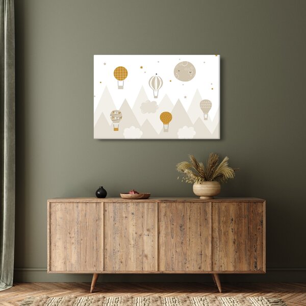 Slika - Leteći baloni (90x60 cm)