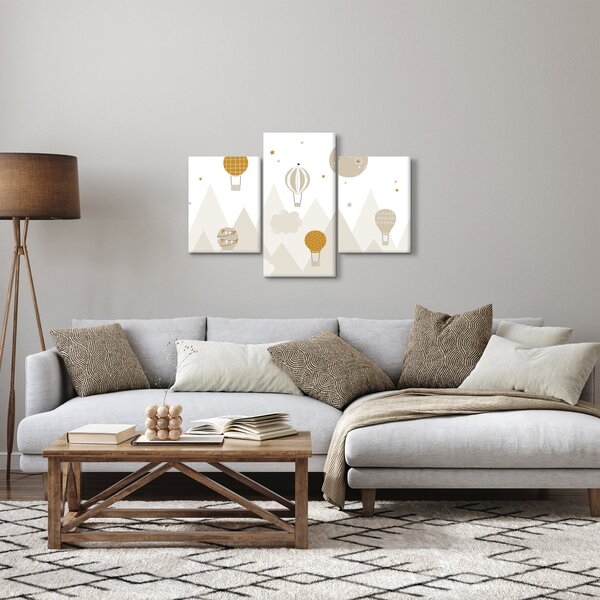 Slika - Leteći baloni (90x60 cm)