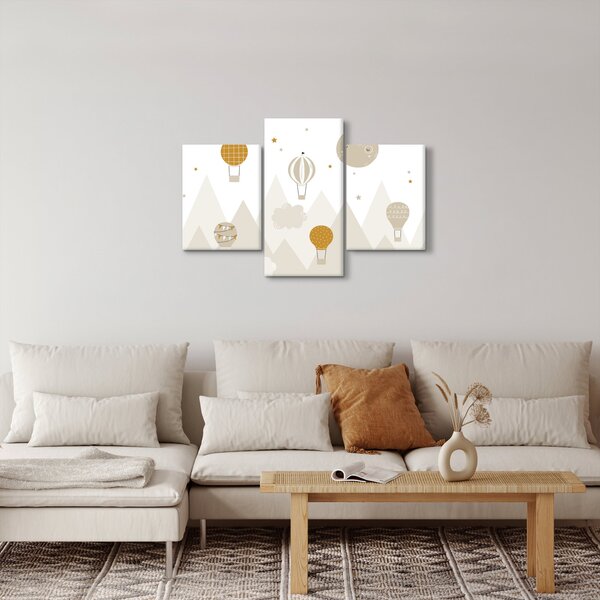 Slika - Leteći baloni (90x60 cm)