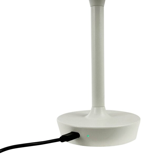 Stolne Lampa Dyberg Larsen, Flow, prigušiv, Bež, Dnevna soba, Metal, Skandinavski