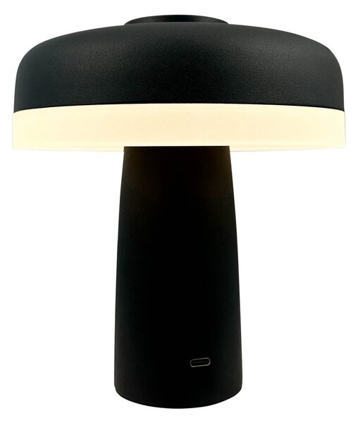 Stolne Lampa Dyberg Larsen, Porter, prigušiv, Crno, Dnevna soba, Metal, Skandinavski