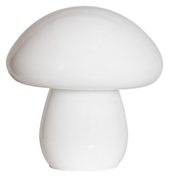Stolne Lampa By Rydéns, Mira Mushroom, Bijela, Dnevna soba, Staklo