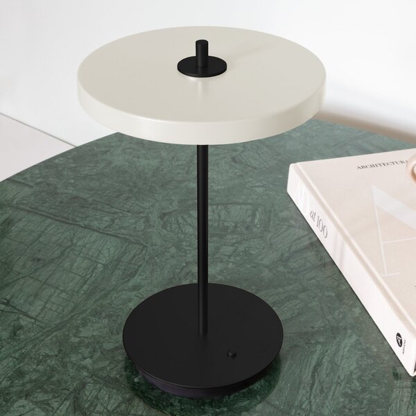 Stolne Lampa UMAGE, Asteria Move, prigušiv, Crno, Dnevna soba, Metal, Dizajn