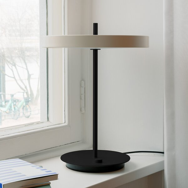 Stolne Lampa UMAGE, Asteria Table, prigušiv, Crno, Dnevna soba, Aluminij, Dizajn